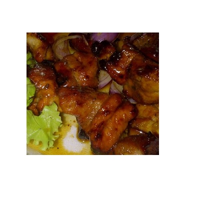 Sate Goreng Ayam 7 Tusuk Sate Seturan dengan Nasi Gambar 1